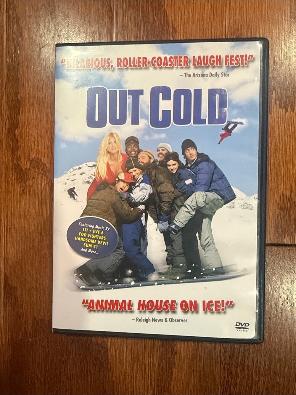 Out Cold DVD Snowboarding Comedy Zach Galifianakis Jason London Cult Classic